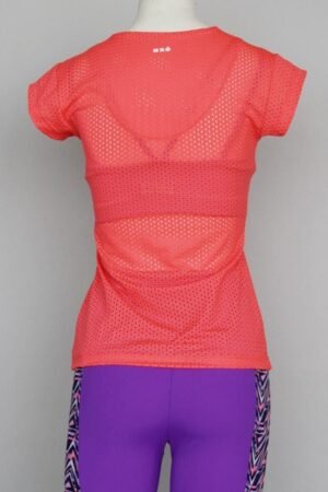 C33. Playera Acanalada Salmón Manga Corta (Más Colores) (copia)