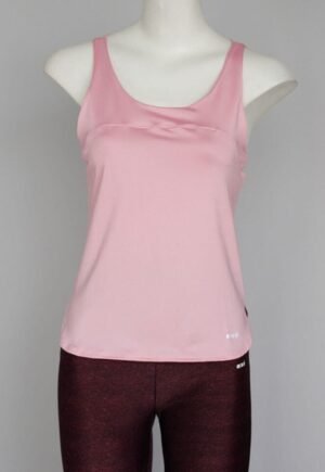 C40. Playera Tirantes Cruzados Rosa