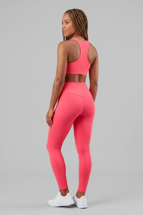 A159. Leggins Coral sin Costuras Laterales. Talle Alto