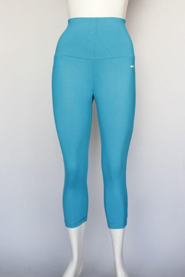B55f. Knicker/Capri Aqua. Pretina Ancha Control Abdomen