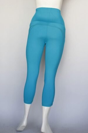 B55f. Knicker/Capri Aqua. Pretina Ancha Control Abdomen