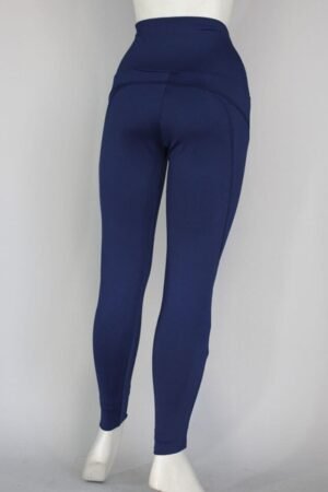 A83*. Legging/Malla Marino Pretina Ancha Control Abdomen