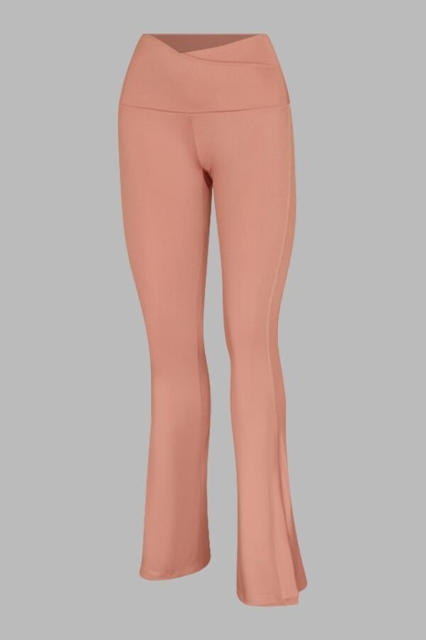 A176*. Legging Palo de Rosa. Pretina en 